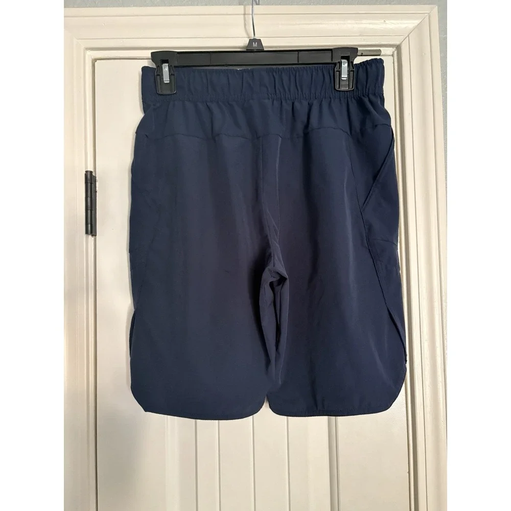 Nike Dri-FIT Training Shorts Men Small Navy Blue Athletic Performance Activewear